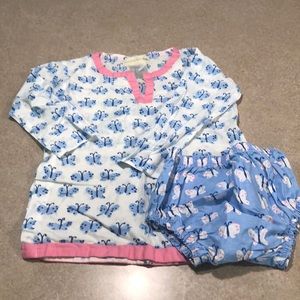 Swim coverup and bottoms size 2T-3T